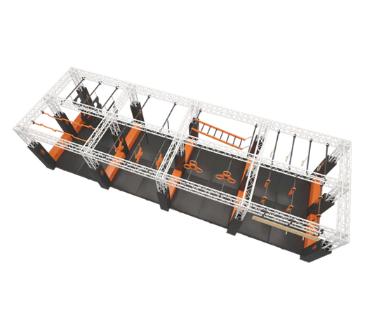 TACTICAL RACER 4-Track Double Package (9 Types of Products, 20 Sets of Obstacles)