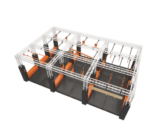 TACTICAL RACER 3-Track Package (10 Types of Products, 22 Sets of Obstacles)