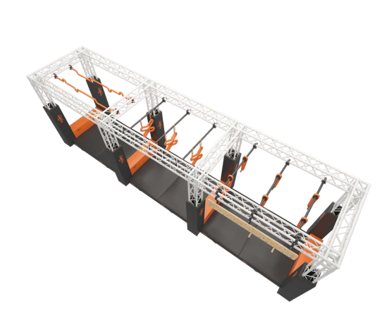 TACTICAL RACER 3-Track Package (4 Types of Products, 8 Sets of Obstacles)