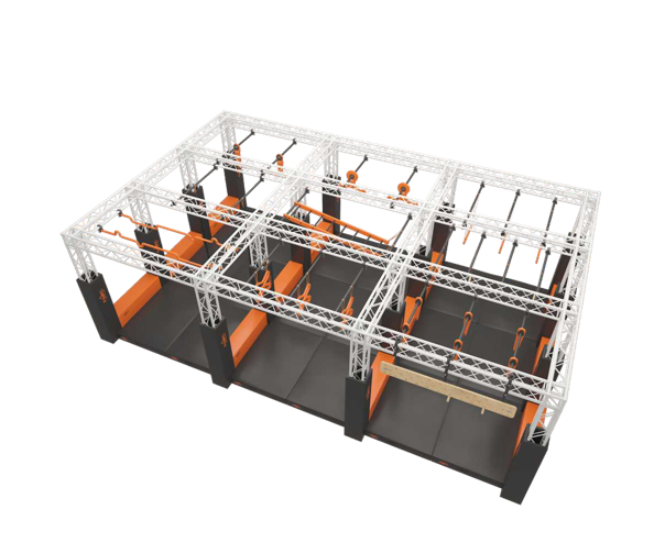 TACTICAL RACER 3-Track Package (10 Types of Products, 22 Sets of Obstacles)