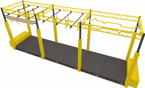 TACTICAL RACER 3-Track Package (4 Types of Products, 8 Sets of Obstacles)