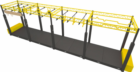 TACTICAL RACER 4-Track Package (5 Types of Products, 10 Sets of Obstacles)