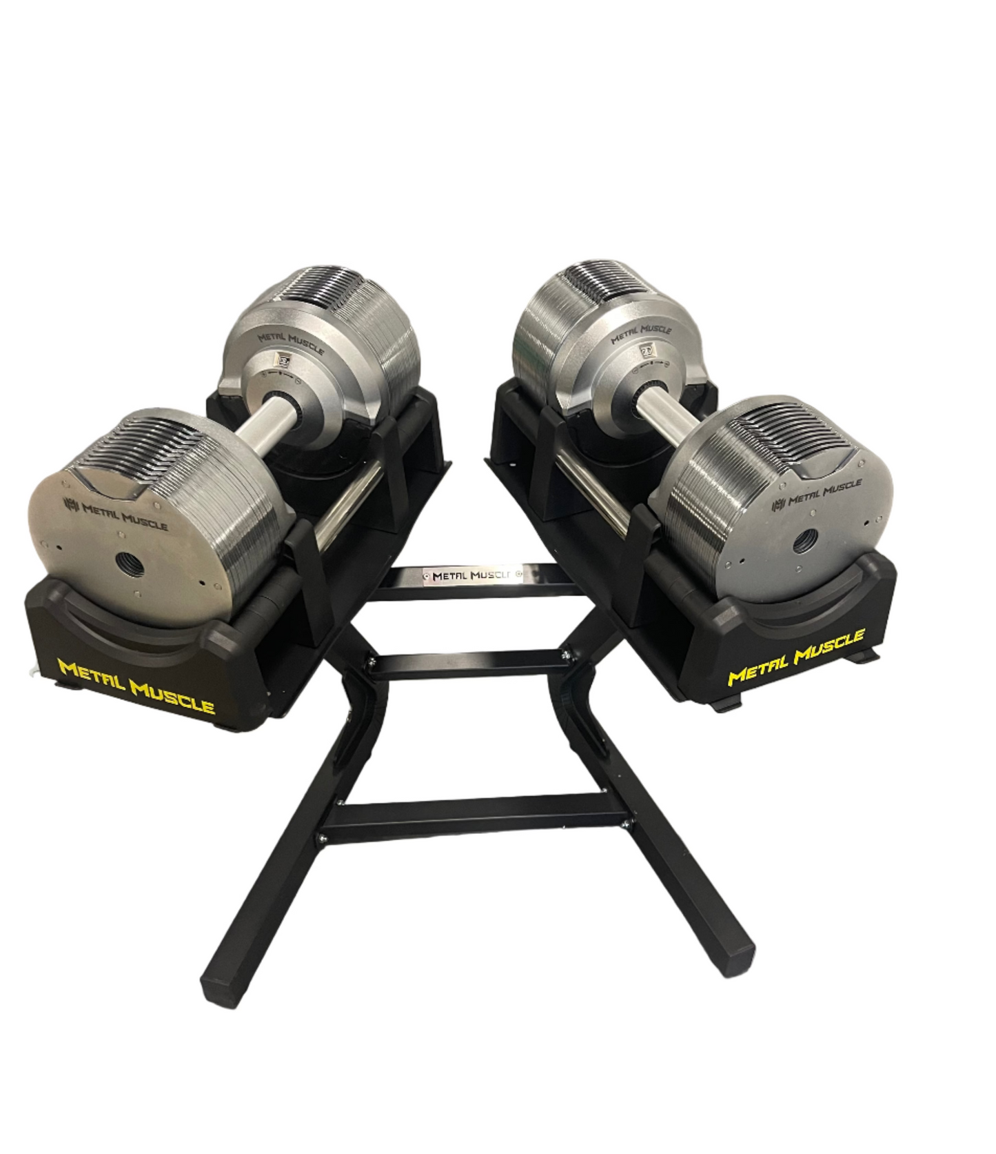 Metal Muscle Selectorized Dumbbells