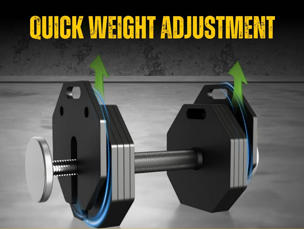 Metal Muscle 3-in-1 Adjustable Weight Set *BLACK FRIDAY SALE*