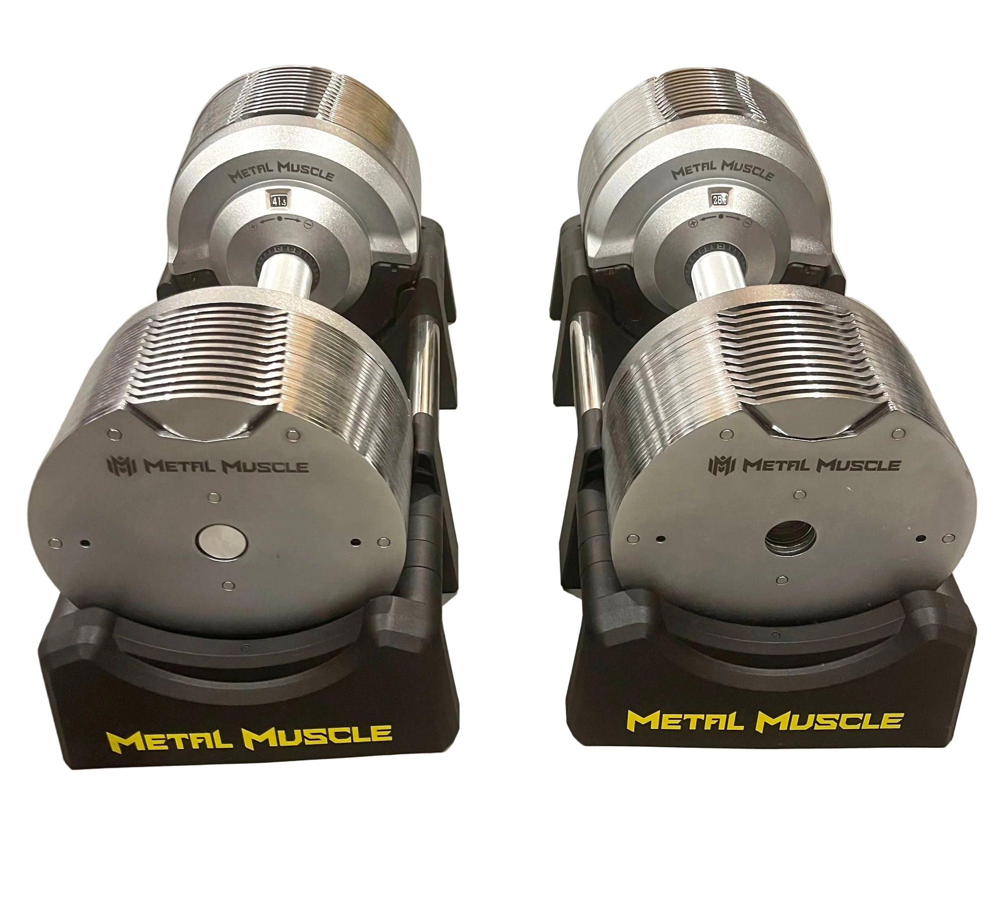 Metal Muscle Selector Dumbbells