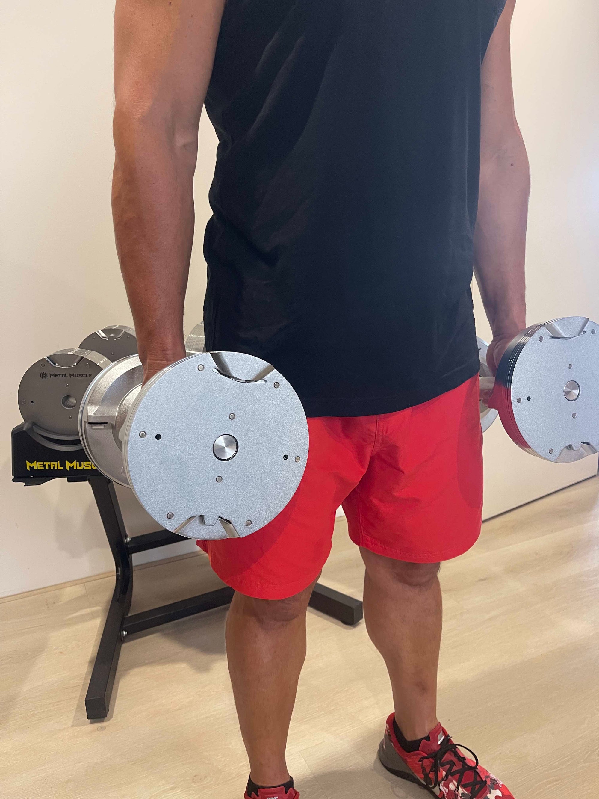 Metal Muscle Selectorized Dumbbells