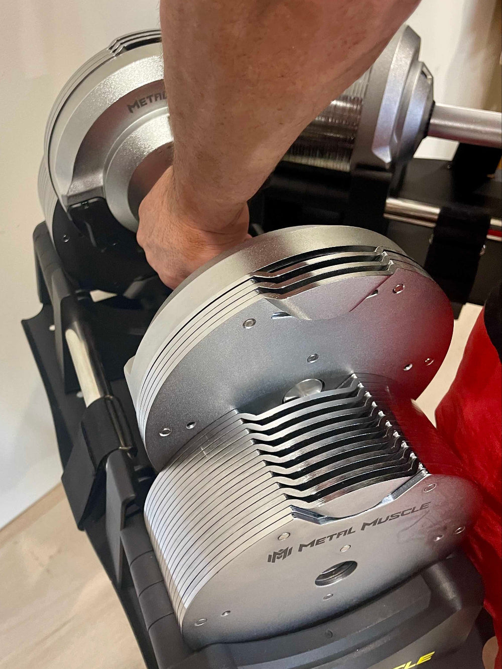 METAL MUSCLE QUICK SELECTORISED DUMBBELLS