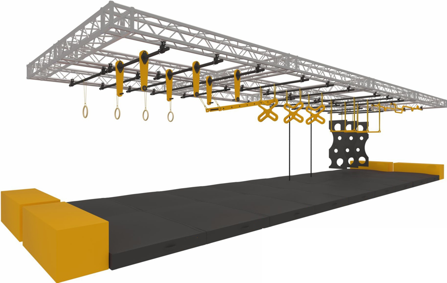 TACTICAL RACER 4-Track Double Package (8 Types of Products, 20 Sets of Obstacles)