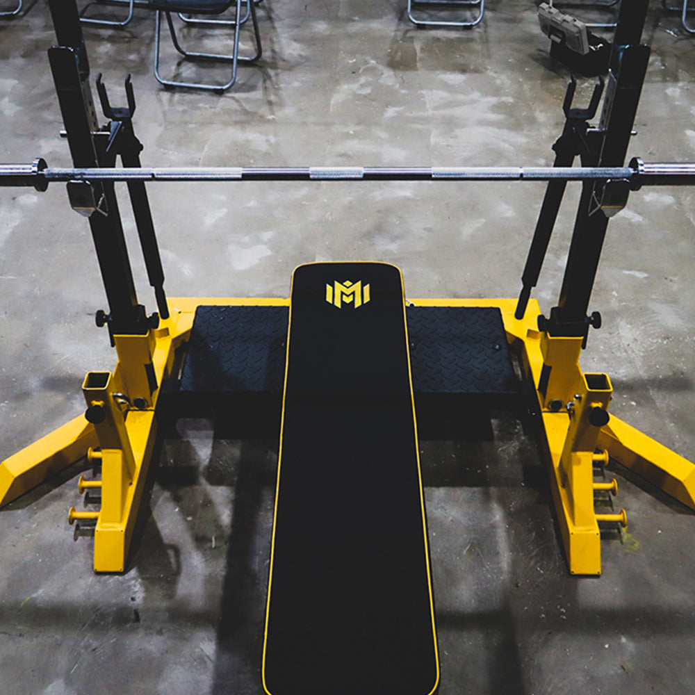 Competition bench and squat rack online combo