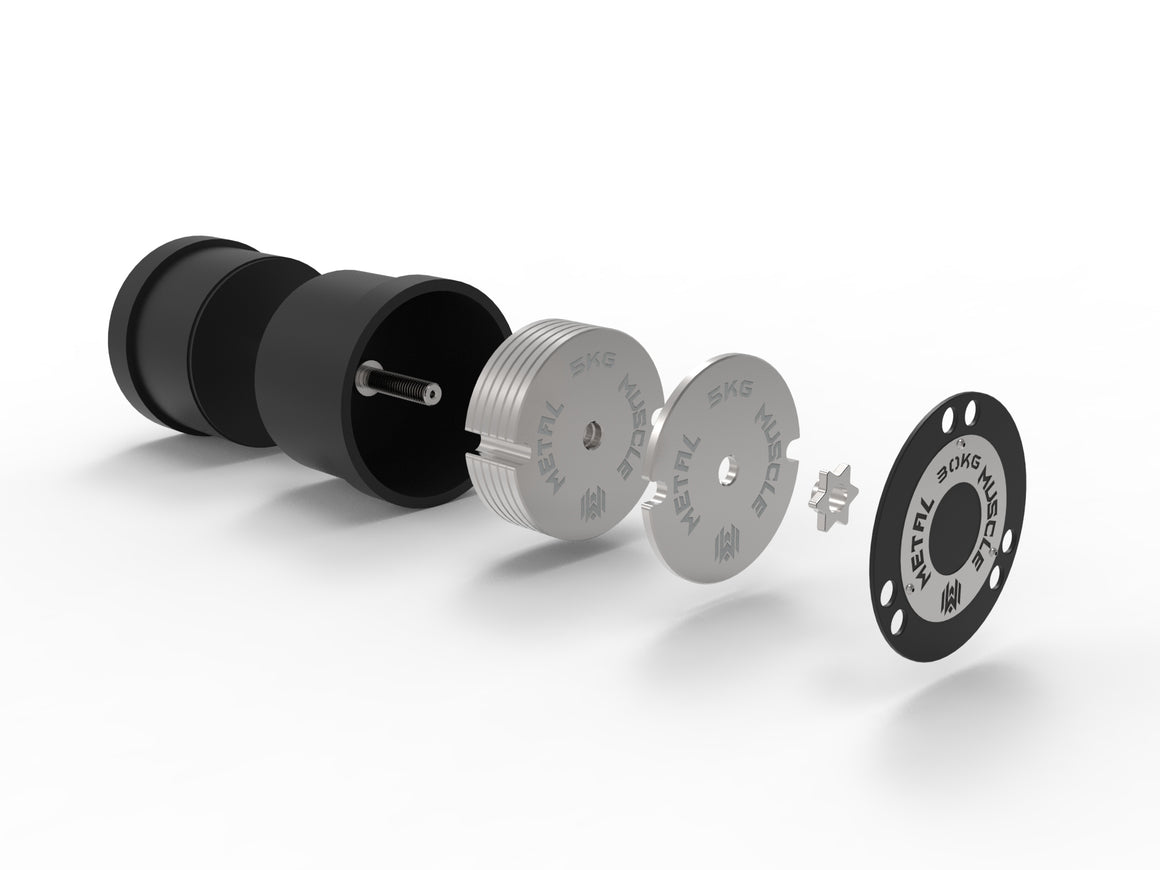 Strongman Circus Dumbbells for Sale METAL MUSCLE ATHLETICS